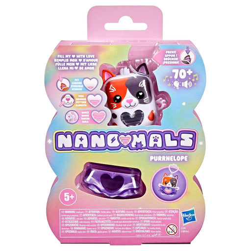 Nano-mals Purrnelope the Calico Kitty Interactive Pet