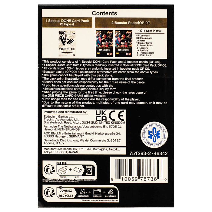 One Piece Card Game: Emperors in the New World Double Pack Set (DP-06)