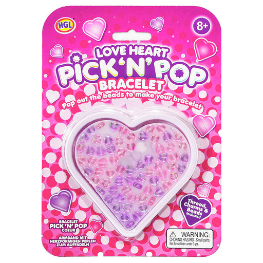 Love Heart Pick 'N' Pop Bracelet Kit