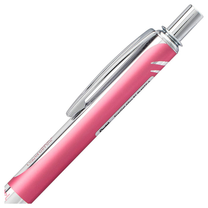 Pentel EnerGel Sterling BL407 Pink Rollerball Pen