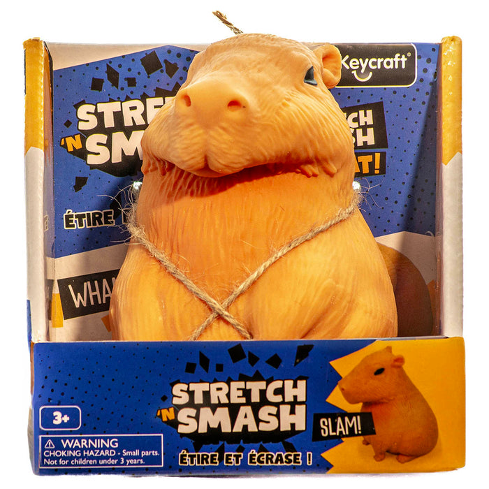 Keycraft Stretch 'N Smash Capybara Figure