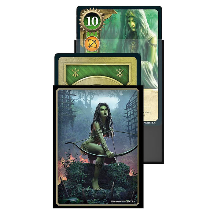 gwent card sleeves Gwent: The Legendary Card Game: The Witcher Scoia'tael 100 Card Sleeve — Booghe