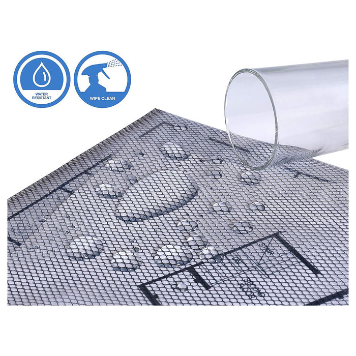 Snopake EVA Mesh Zippa Bag Foolscap Black (3 Pack)