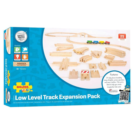 Bigjigs Rail Low Level Track Expansion Pack
