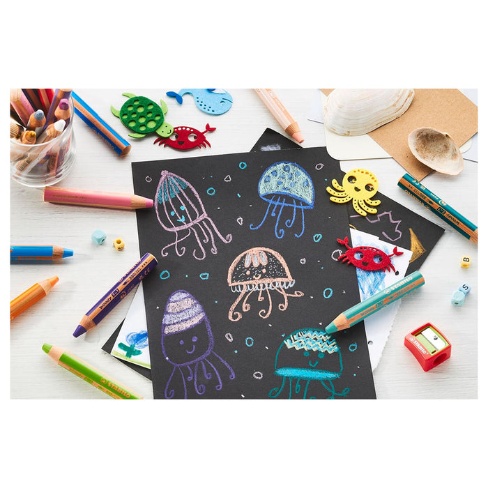 STABILO woody 3 in 1 Multi-talented Turquoise Pencil