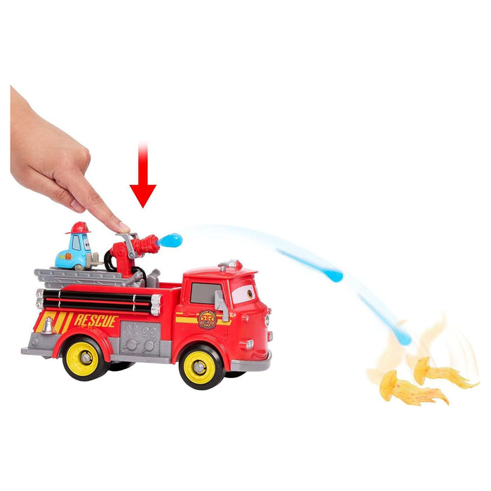 Disney Pixar Cars Race & Rescue Fire Fighting Red & Guido Vehicle