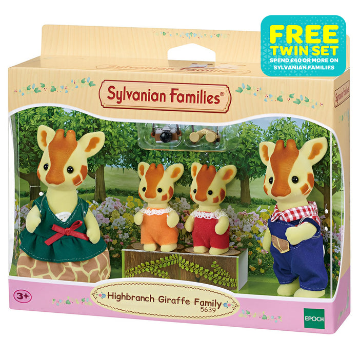 Sylvanian Families Highbranch Giraffe Family Set