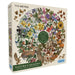 Gibsons The Art File: Nature's Seasons 500 Piece Circular Jigsaw Puzzle