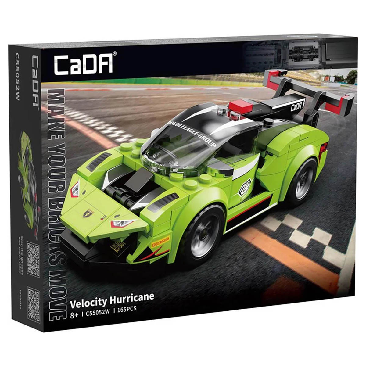 CaDA Velocity Hurricane 1:24 Building Block Set — Booghe