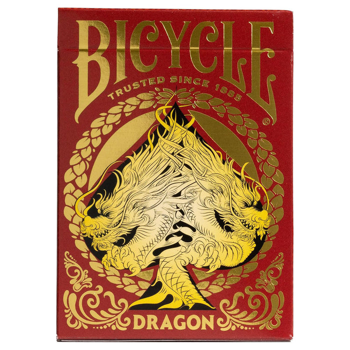 Bicycle Red Dragon Playing Cards