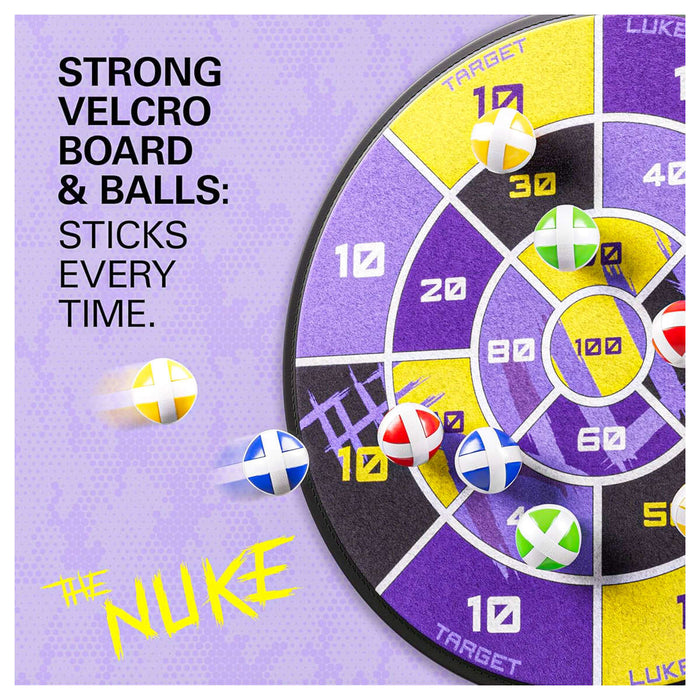 Luke 'The Nuke' Littler Fabric Dartboard Set