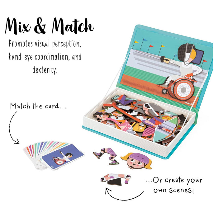 Janod Magneti'book Sports Set