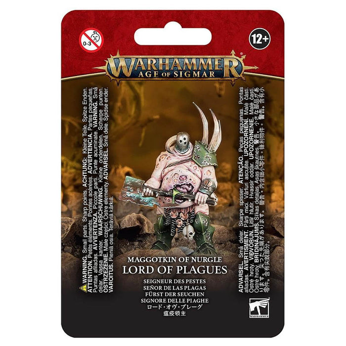 Warhammer Age of Sigmar: Maggotkin of Nurgle: Lord of Plagues Miniature