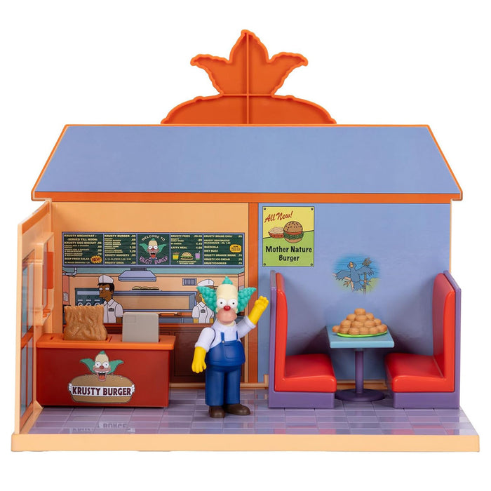 The Simpsons Krusty Burger Diorama Playset