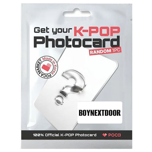 Poca K-POP BOYNEXTDOOR Photocard (styles vary)