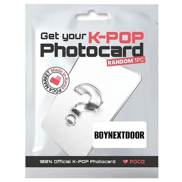 Poca K-POP BOYNEXTDOOR Photocard (styles vary)