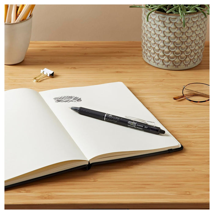 Pilot FriXion Ball Clicker Medium Line Black Ink Pen