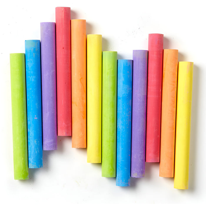 Crayola Anti-Dust Coloured Chalk (12 Pack)