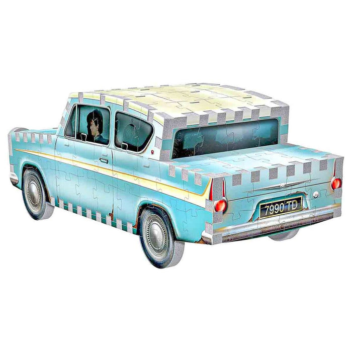 Wrebbit 3D Mini Harry Potter: Flying Ford Anglia 130 Piece Puzzle