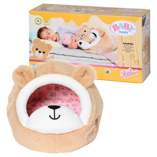BABY Born Bear Sleeping Cave Soft Toy
