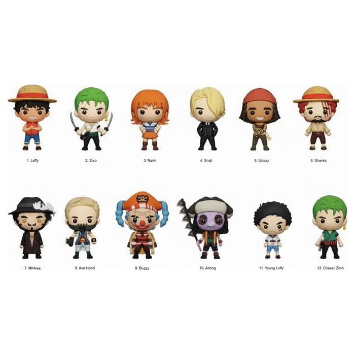 NEW One Piece Netflix Live Action Series 1 Bag Clips