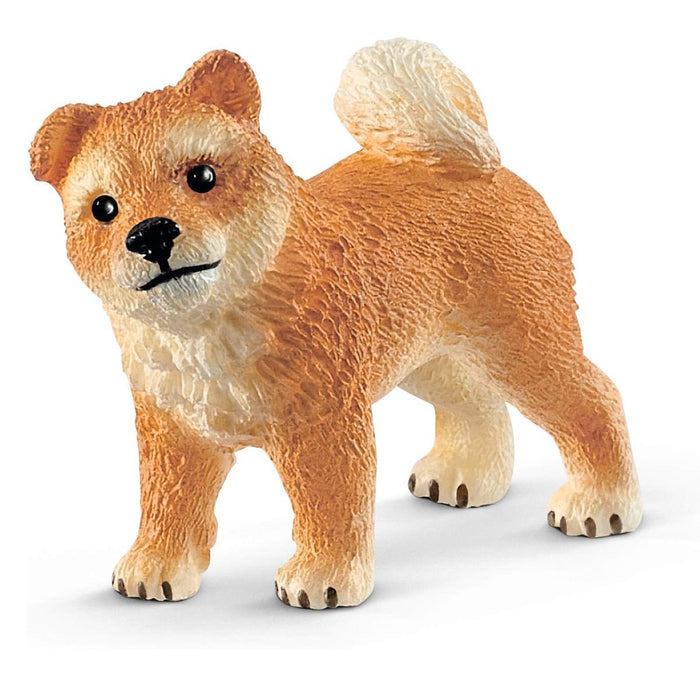 Schleich Farm World: Shiba Inu Mother and Puppy Figures