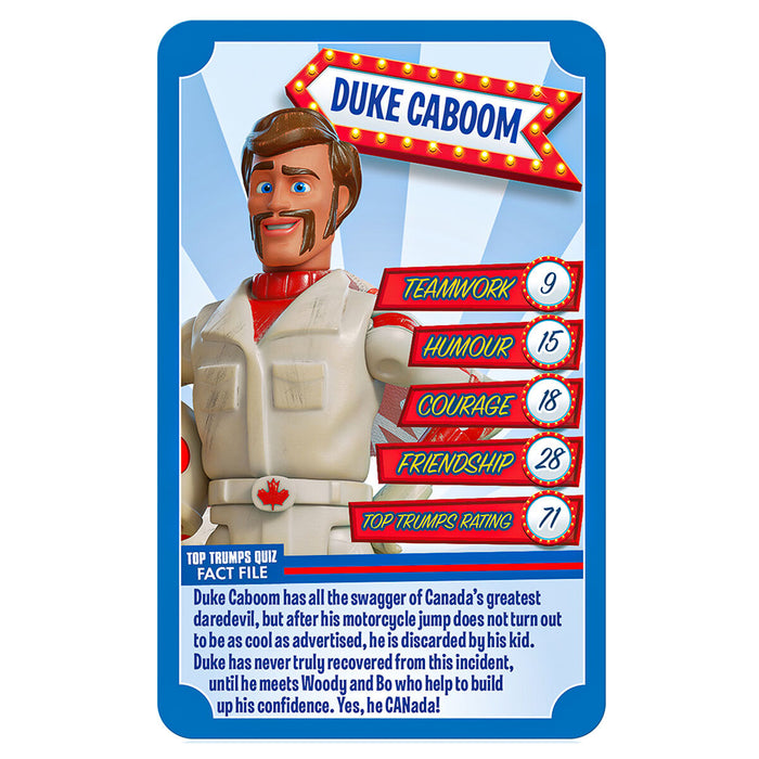 Disney Pixar Toy Story 4 Top Trumps Specials Card Game