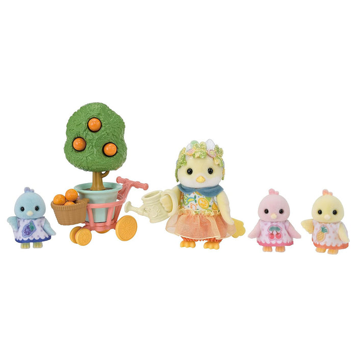 Sylvanian Families Citrus Bird Family Playset