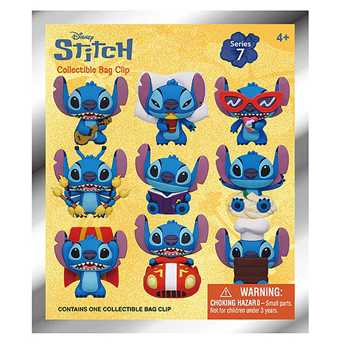 Disney Stitch Series 7 Collectible Bag Clip (styles vary)