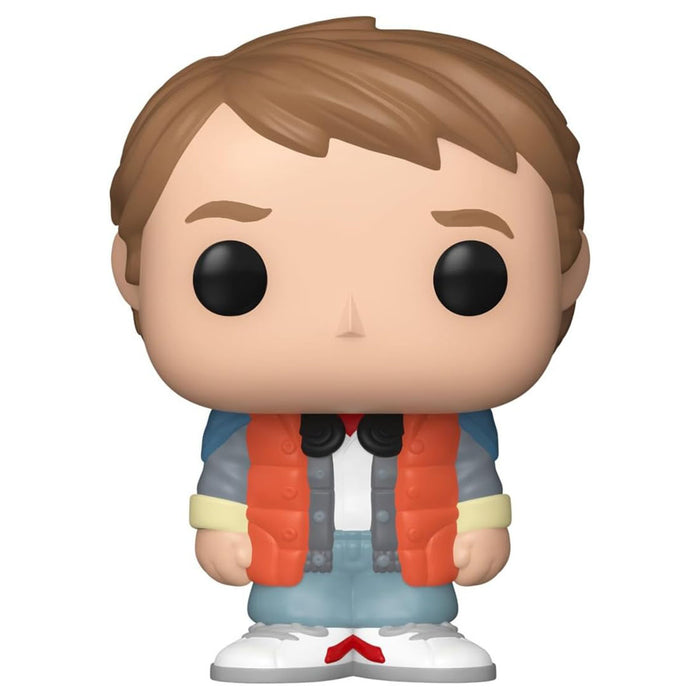 Funko Bitty Pop Rides: Back to the Future: Marty McFly and Time Machine Vinyl Figures