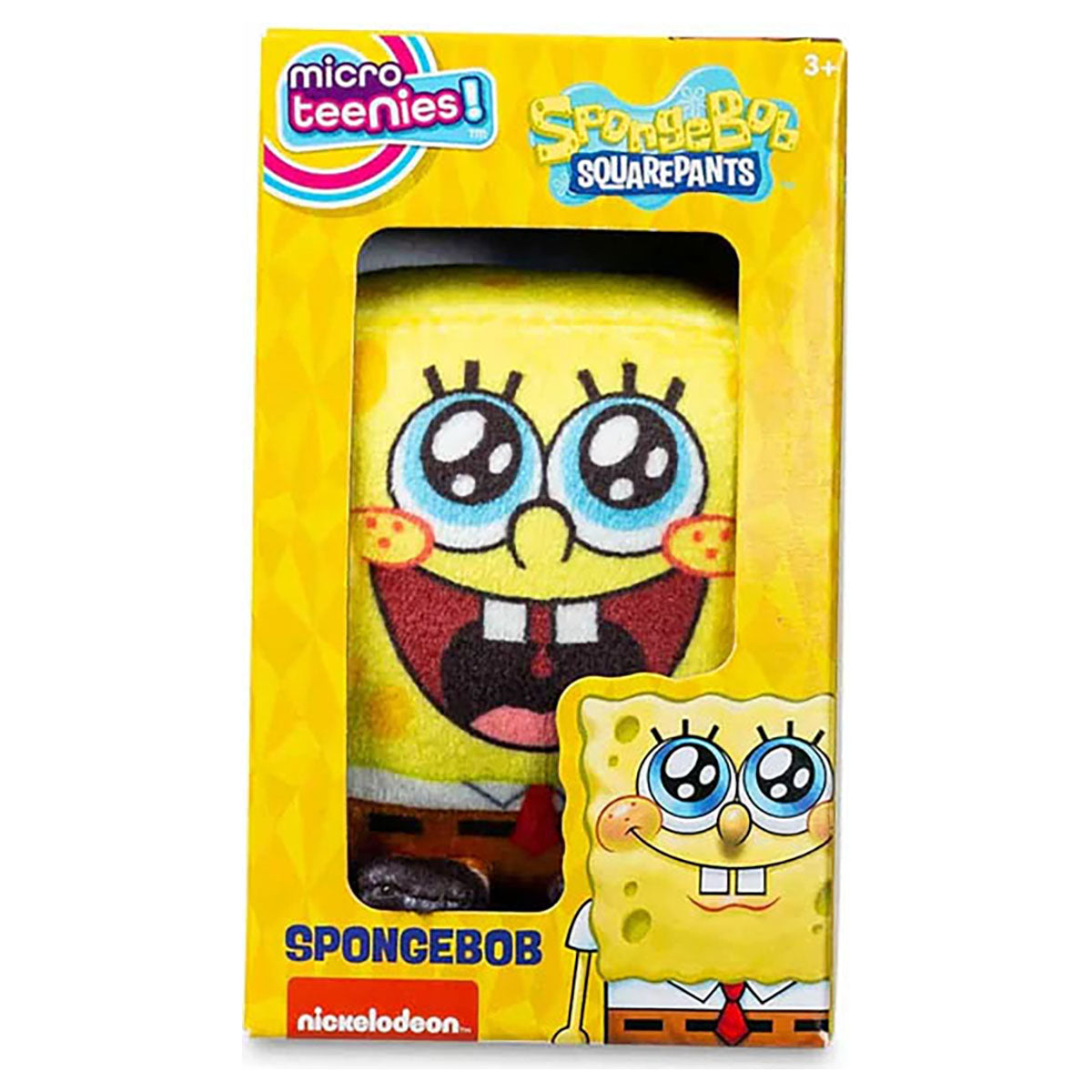 Basic Fun Micro Teenies 3-inch Plush SpongBob style 3 — Booghe