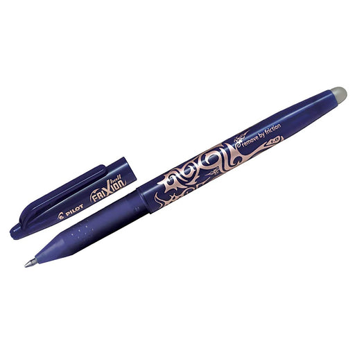 Pilot FriXion Ball Erasable and Refillable Blue Pen with 3 Ink Refills