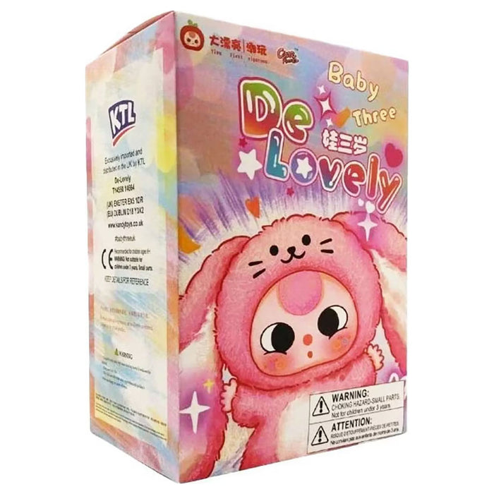  Baby Three De-Lovely Plush (styles vary)