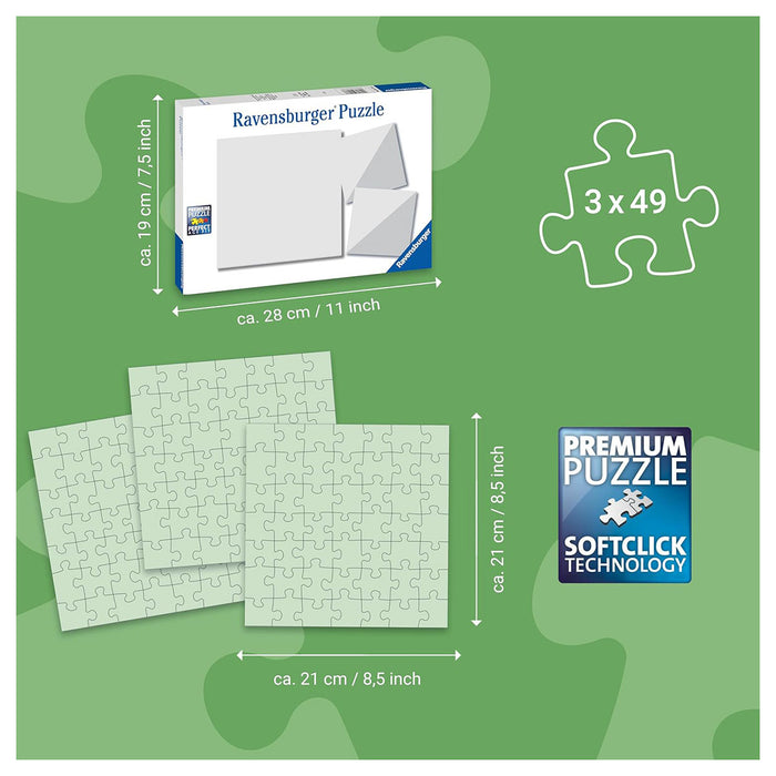 Ravensburger Disney Princess 3 x 49 Piece Jigsaw Puzzles