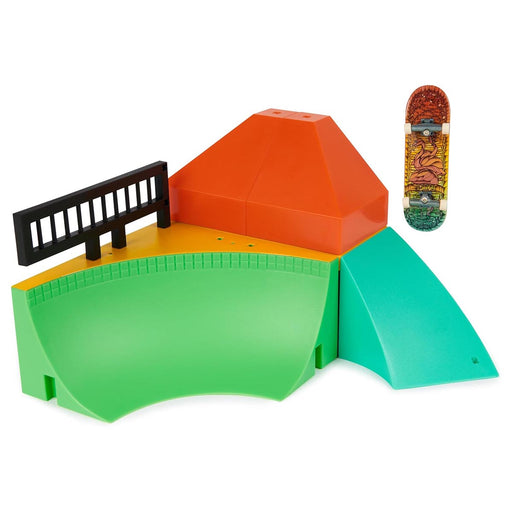 Tech Deck Quarter Bowl Ruckus X-Connect Park Creator Fingerboard Ramp Set