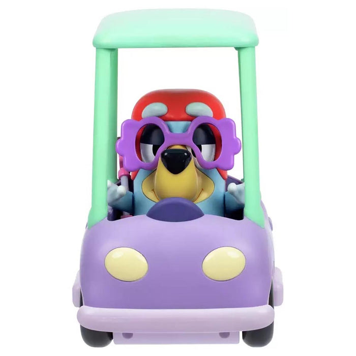 Bluey Chat Mates Granny's Car with Janet Playset