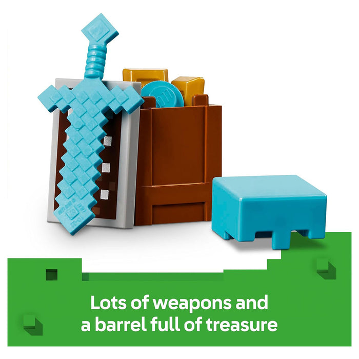 LEGO Minecraft The Illager Desert Patrol Building Set