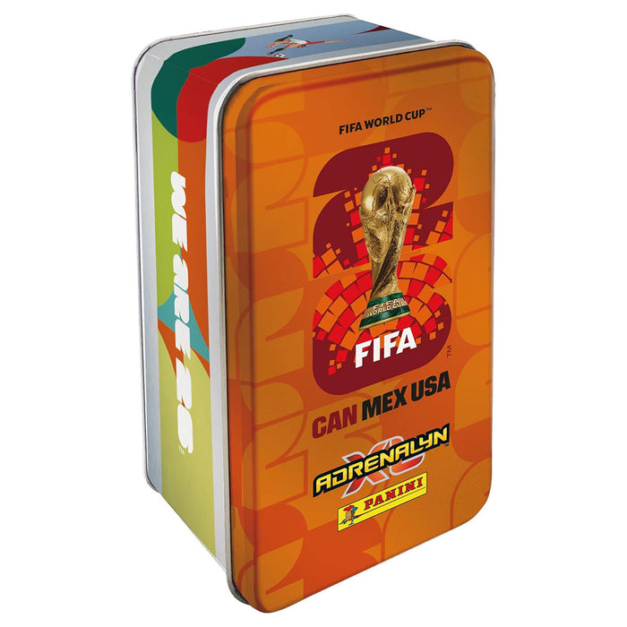 Panini FIFA World Cup 2026 Adrenalyn XL Trading Cards Mega Tin Orange
