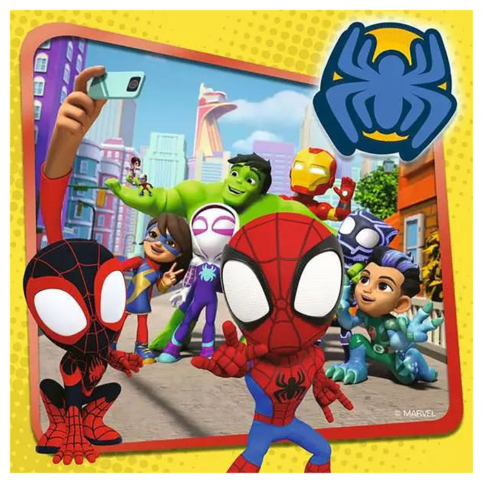Ravensburger Marvel Spidey & his Amazing Friends 3 x 49 Piece Jigsaw Puzzles