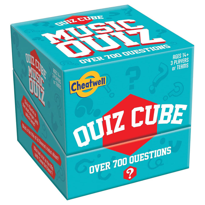 Quiz Cube Music Quiz Card Game