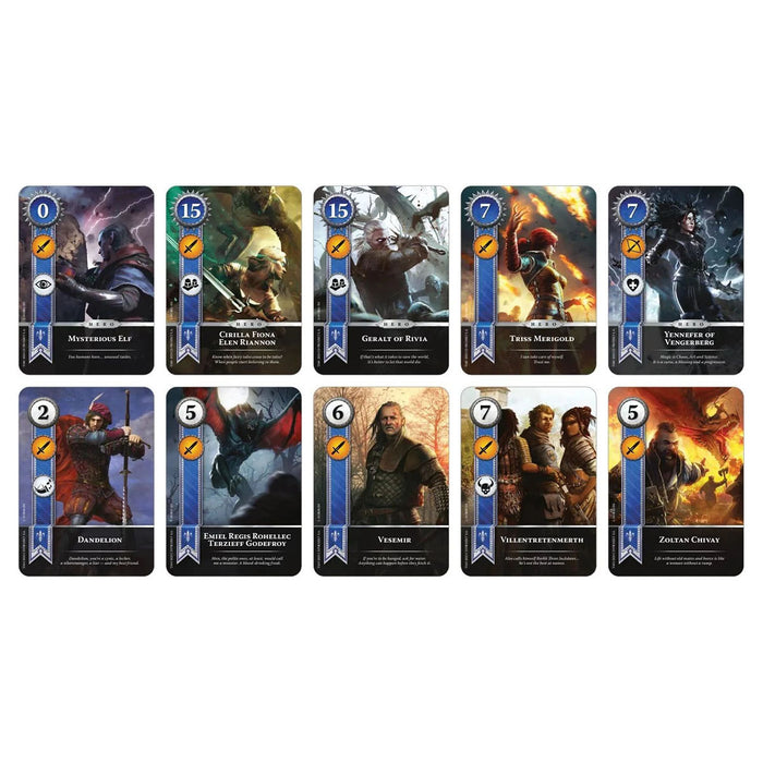 super rare cards Gwent: The Legendary Card Game: The Witcher Legendary Ballad Heroes No —  Booghe