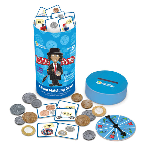 Learning Resources Little Banker Coin Matching Game