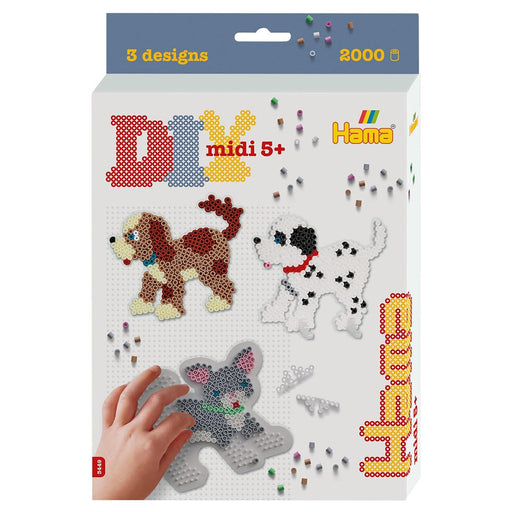 Hama Midi Beads DIY Dogs & Cat Hanging Box