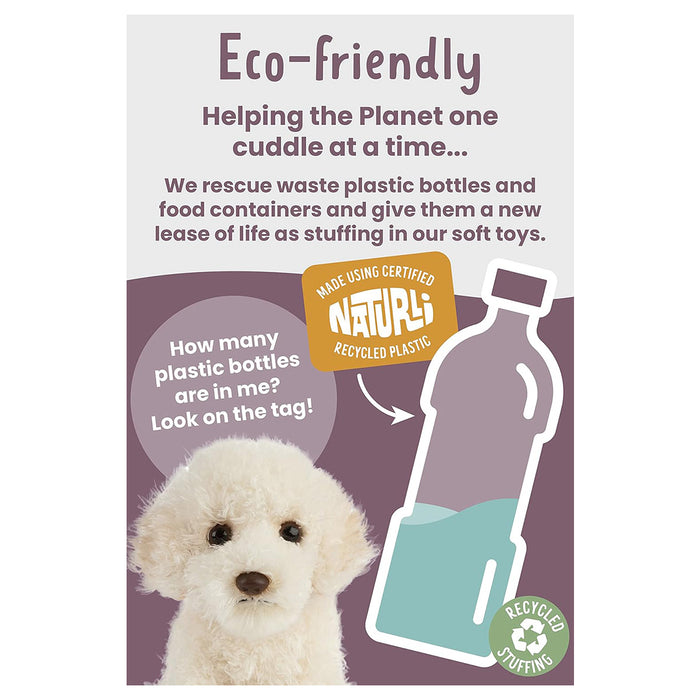Living Nature Labradoodle Puppy Soft Toy