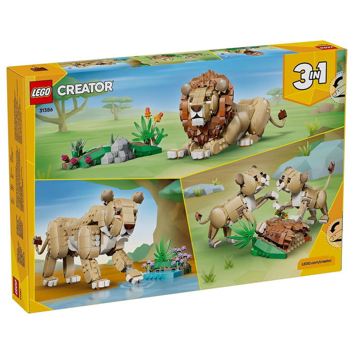 LEGO Creator 3 in 1 Majestic Lion Building Set