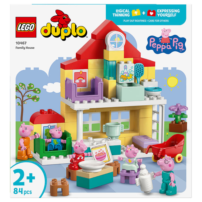 LEGO Duplo Peppa Pig Family House Building Set
