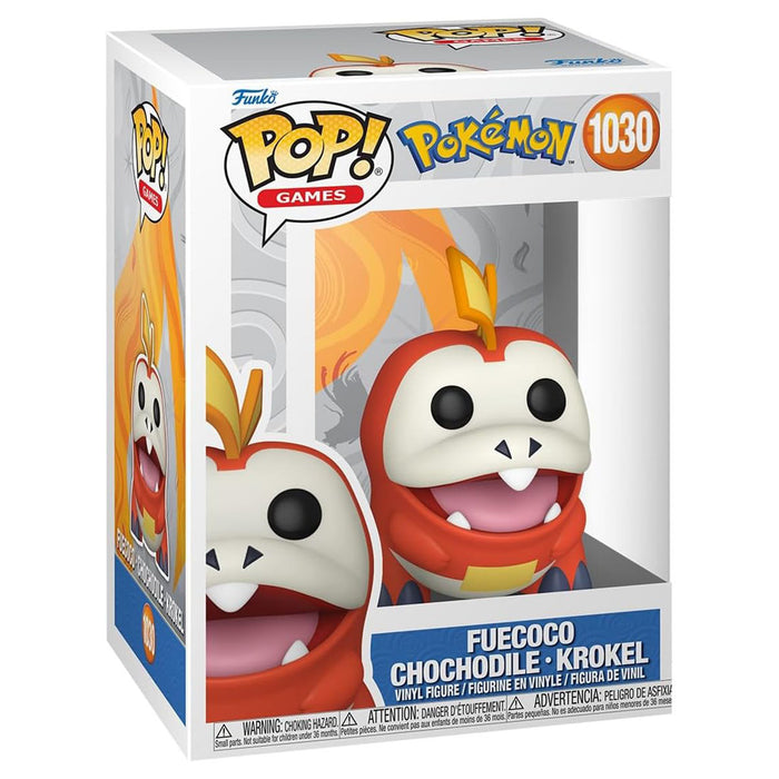 Funko Pop! Games: Pokémon Fuecoco Vinyl Figure #1030