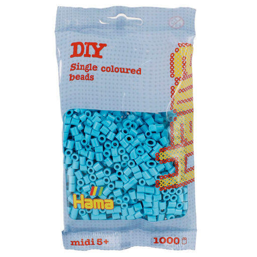 Hama Azure Blue Midi Beads (1000 Pack)