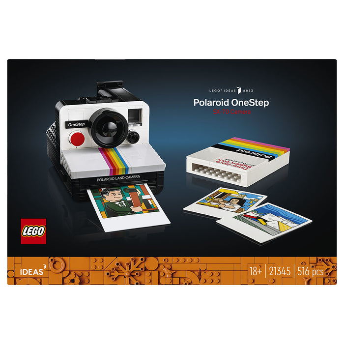 LEGO Ideas Polaroid Onestep SX-70 Camera Building Set