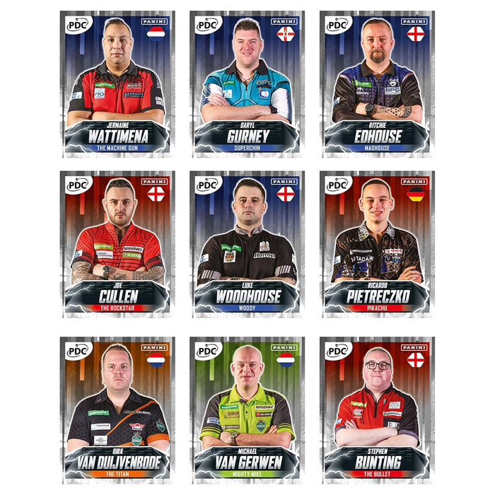 Panini PDC 2026 World Championship Darts Sticker Collection Multipack